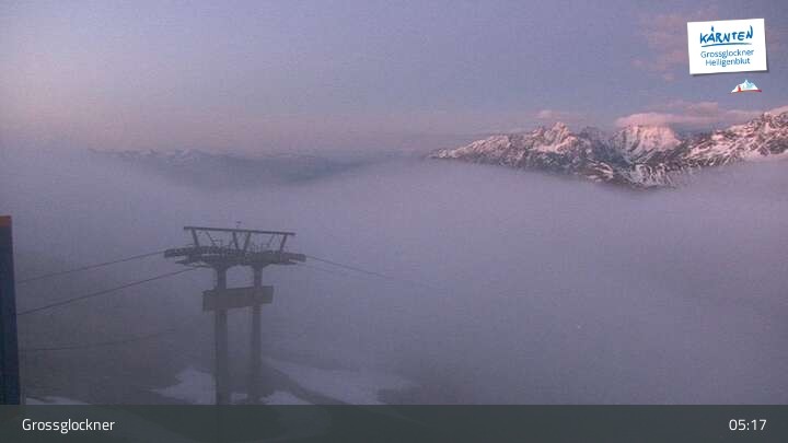 Archiv Foto Webcam Heiligenblut: Schareck (2606 m)