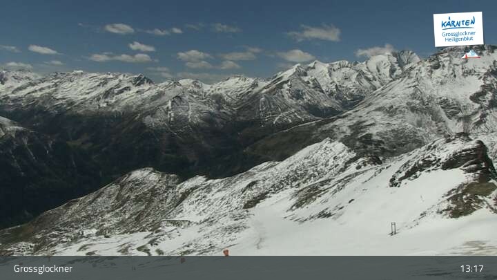 Archived image Webcam Heiligenblut: Schareck Peak (2606 m)