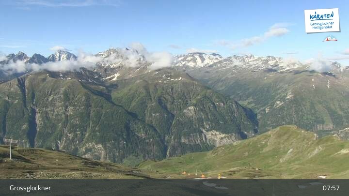 Archiv Foto Webcam Heiligenblut: Schareck (2606 m)