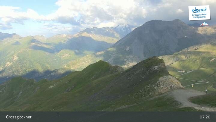 Archiv Foto Webcam Heiligenblut: Schareck (2606 m)