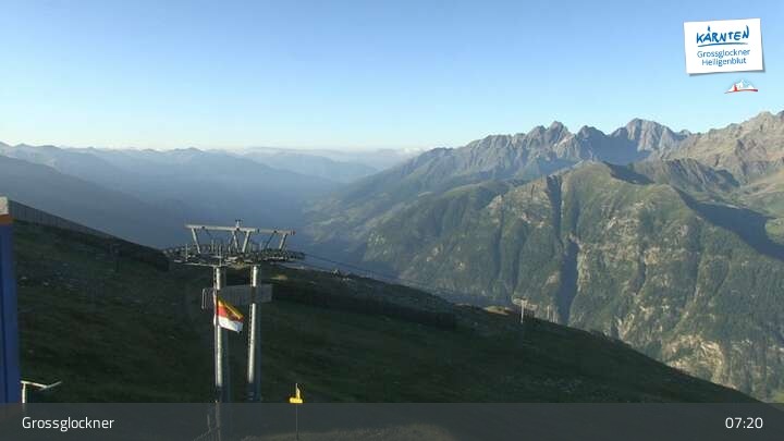Archiv Foto Webcam Heiligenblut: Schareck (2606 m)