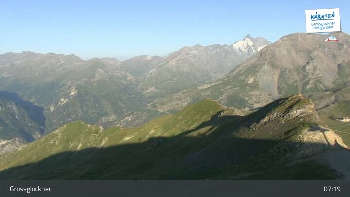 Archiv Foto Webcam Heiligenblut: Schareck (2606 m)