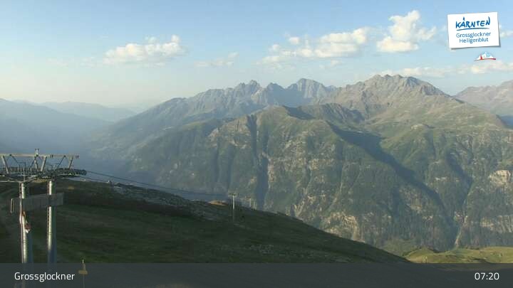 Archived image Webcam Heiligenblut: Schareck Peak (2606 m)