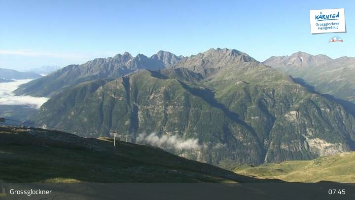 Archiv Foto Webcam Heiligenblut: Schareck (2606 m)