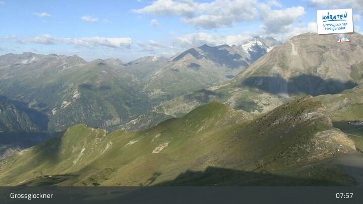 Archiv Foto Webcam Heiligenblut: Schareck (2606 m)