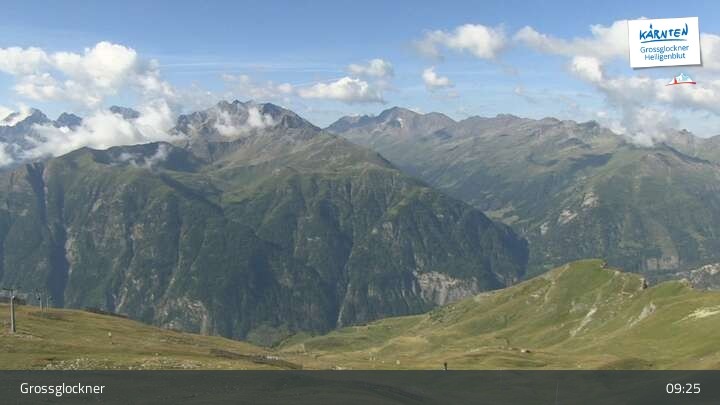 Archiv Foto Webcam Heiligenblut: Schareck (2606 m)