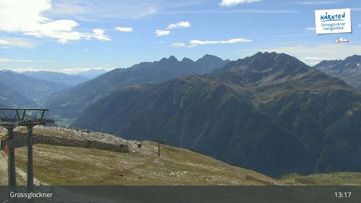 Archived image Webcam Heiligenblut: Schareck Peak (2606 m)