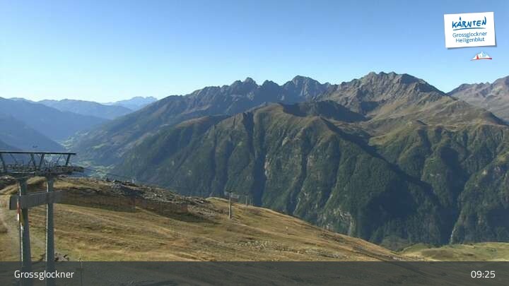 Archiv Foto Webcam Heiligenblut: Schareck (2606 m)