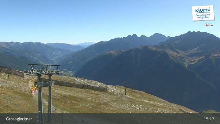 Archiv Foto Webcam Heiligenblut: Schareck (2606 m)