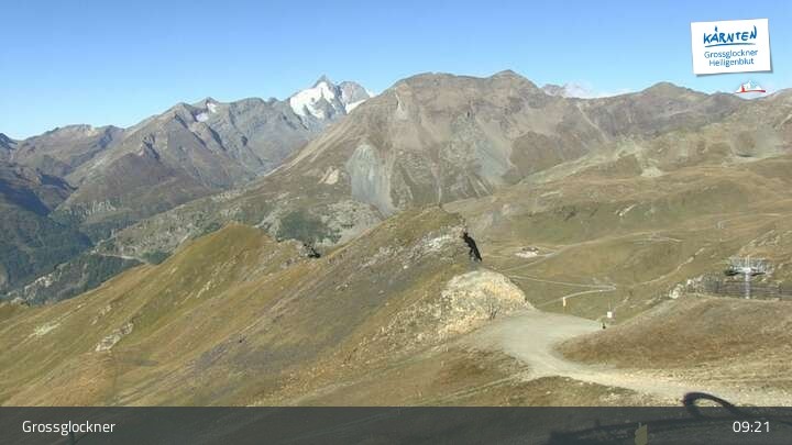 Archiv Foto Webcam Heiligenblut: Schareck (2606 m)