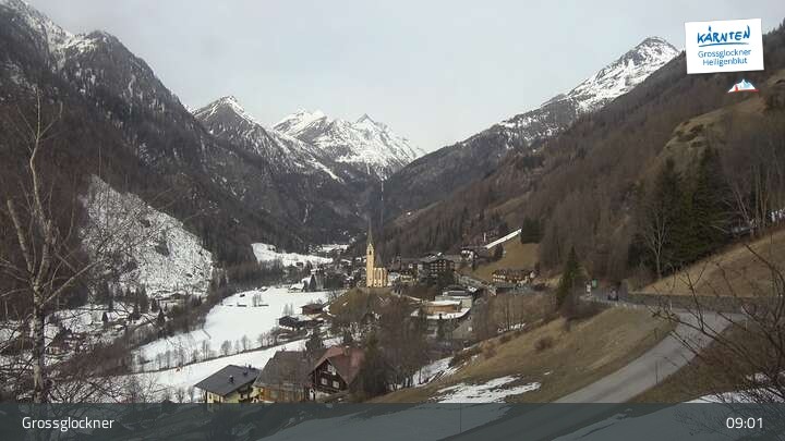 Archiv Foto Webcam Heiligenblut am Großglockner in Kärnten