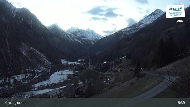 Archiv Foto Webcam Heiligenblut am Großglockner in Kärnten