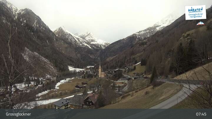 Archiv Foto Webcam Heiligenblut am Großglockner in Kärnten