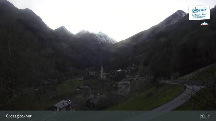 Archiv Foto Webcam Heiligenblut am Großglockner in Kärnten