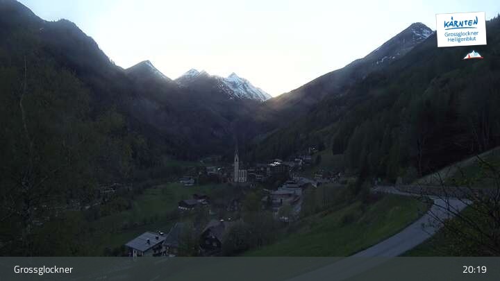 Archiv Foto Webcam Heiligenblut am Großglockner in Kärnten