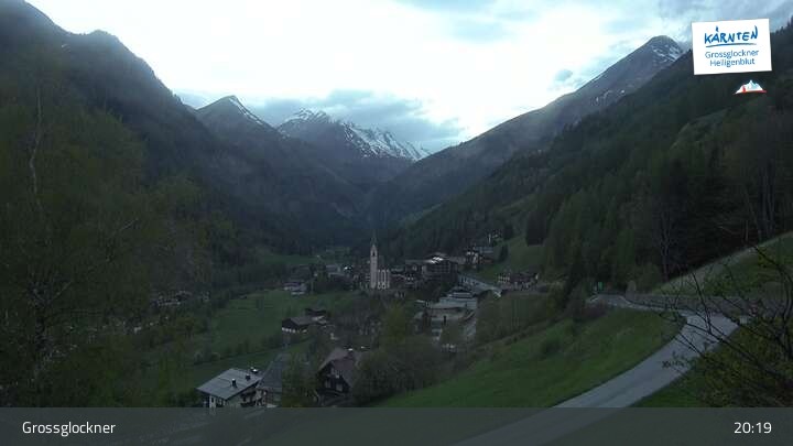 Archiv Foto Webcam Heiligenblut am Großglockner in Kärnten