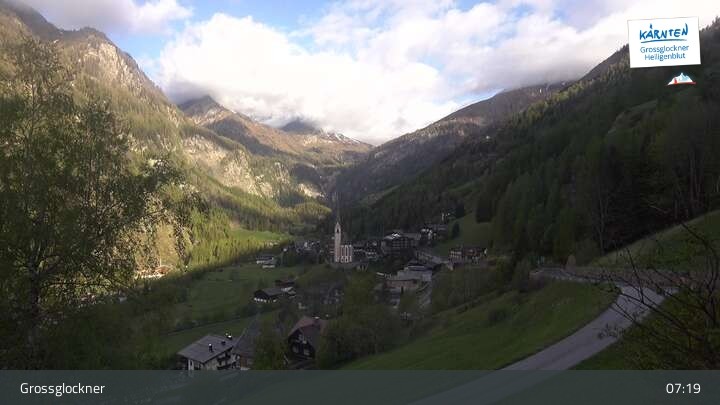 Archiv Foto Webcam Heiligenblut am Großglockner in Kärnten