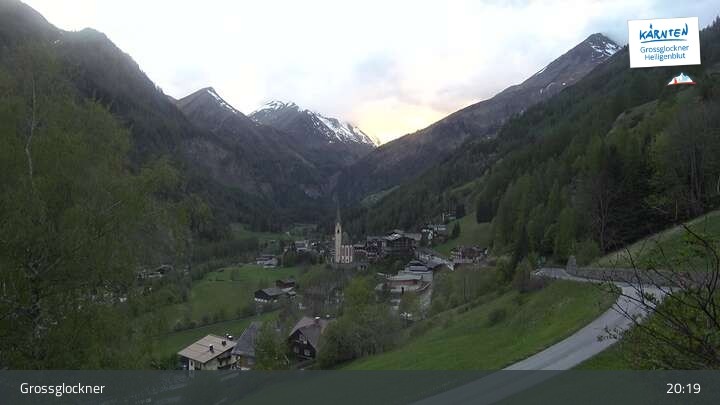 Archiv Foto Webcam Heiligenblut am Großglockner in Kärnten