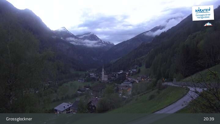 Archiv Foto Webcam Heiligenblut am Großglockner in Kärnten
