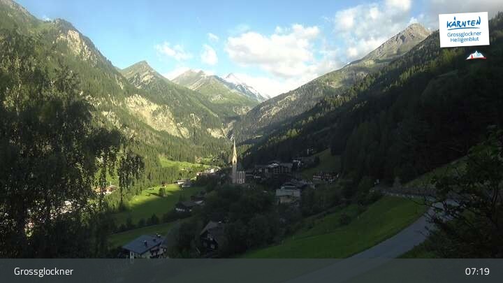 Archiv Foto Webcam Heiligenblut am Großglockner in Kärnten