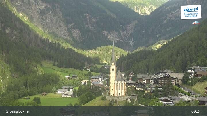 Archiv Foto Webcam Heiligenblut am Großglockner in Kärnten
