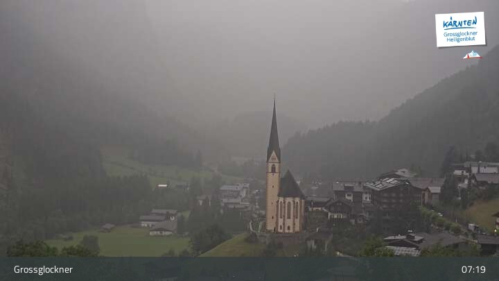Archiv Foto Webcam Heiligenblut am Großglockner in Kärnten