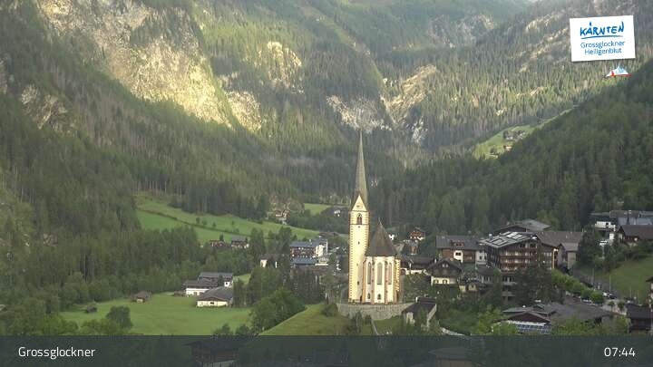Archiv Foto Webcam Heiligenblut am Großglockner in Kärnten