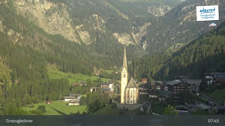 Archiv Foto Webcam Heiligenblut am Großglockner in Kärnten