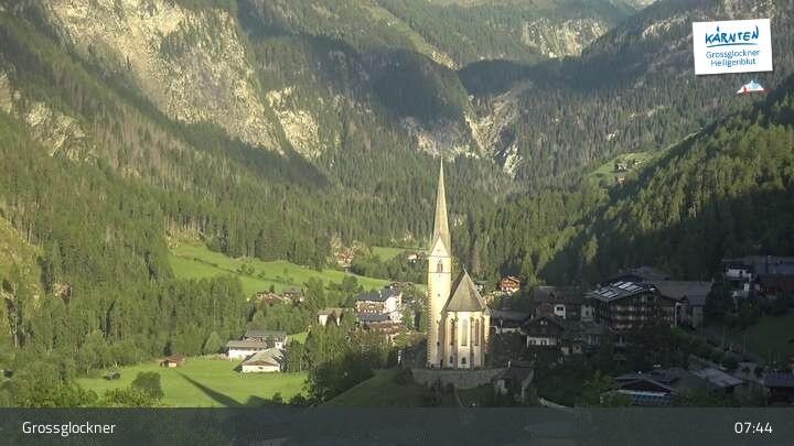 Archiv Foto Webcam Heiligenblut am Großglockner in Kärnten