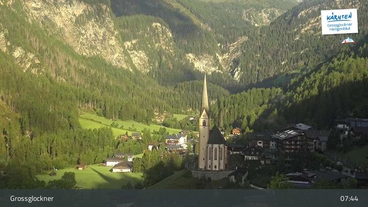 Archiv Foto Webcam Heiligenblut am Großglockner in Kärnten