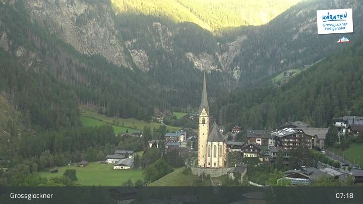 Archiv Foto Webcam Heiligenblut am Großglockner in Kärnten