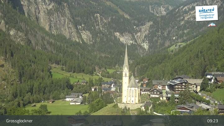 Archiv Foto Webcam Heiligenblut am Großglockner in Kärnten