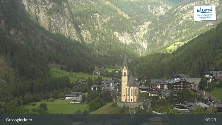 Archiv Foto Webcam Heiligenblut am Großglockner in Kärnten