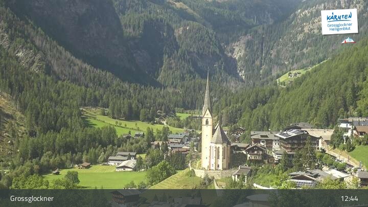 Archiv Foto Webcam Heiligenblut am Großglockner in Kärnten