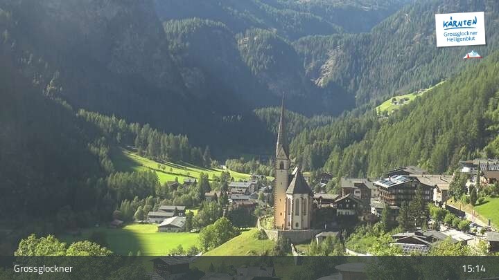 Archiv Foto Webcam Heiligenblut am Großglockner in Kärnten