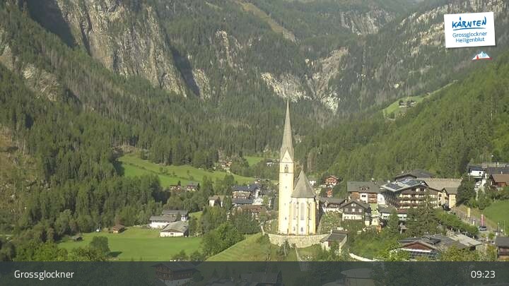 Archiv Foto Webcam Heiligenblut am Großglockner in Kärnten