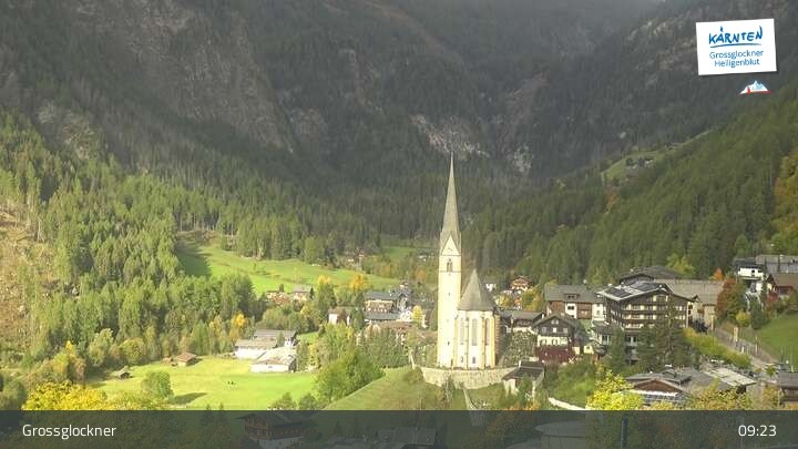 Archiv Foto Webcam Heiligenblut am Großglockner in Kärnten