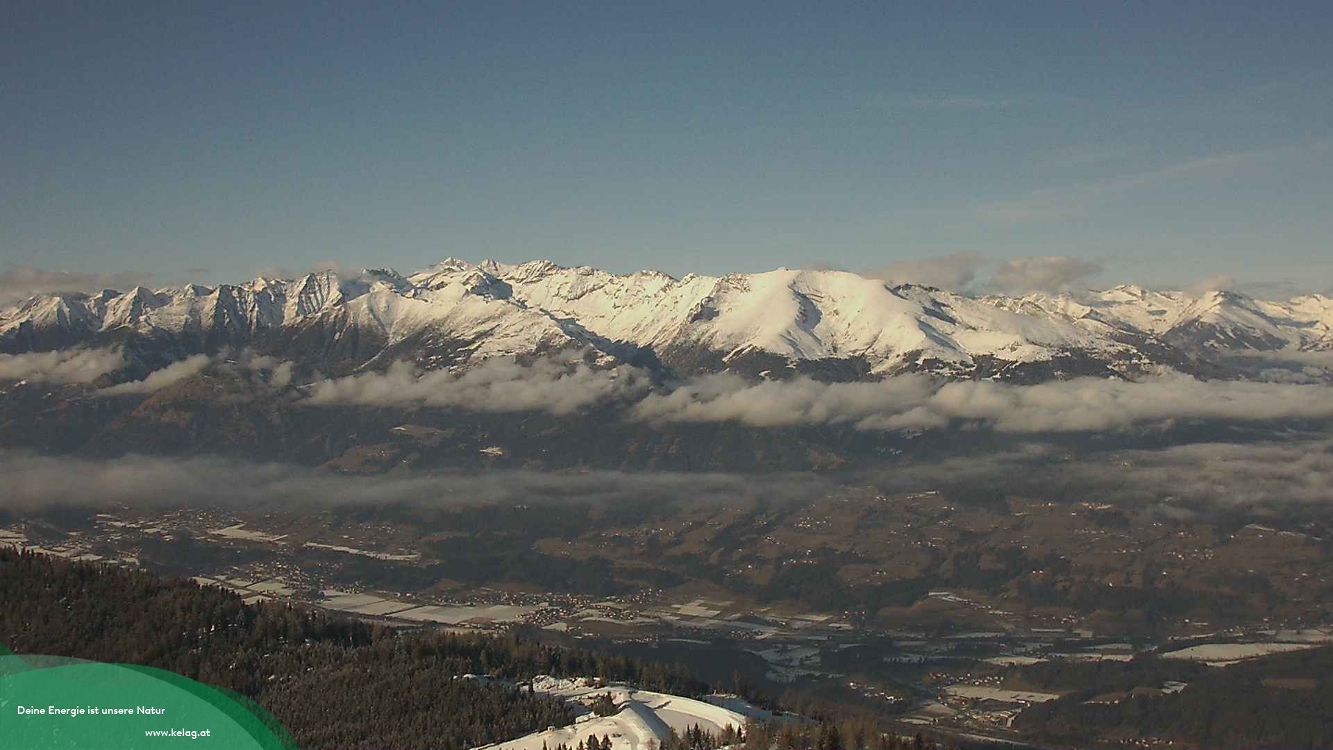 Archiv Foto Webcam Blick über das Mölltal