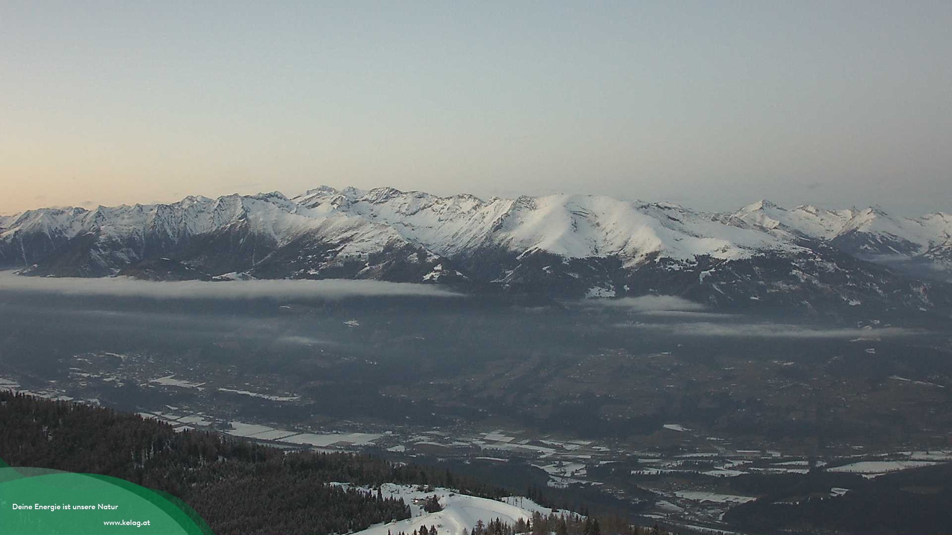 Archiv Foto Webcam Blick über das Mölltal