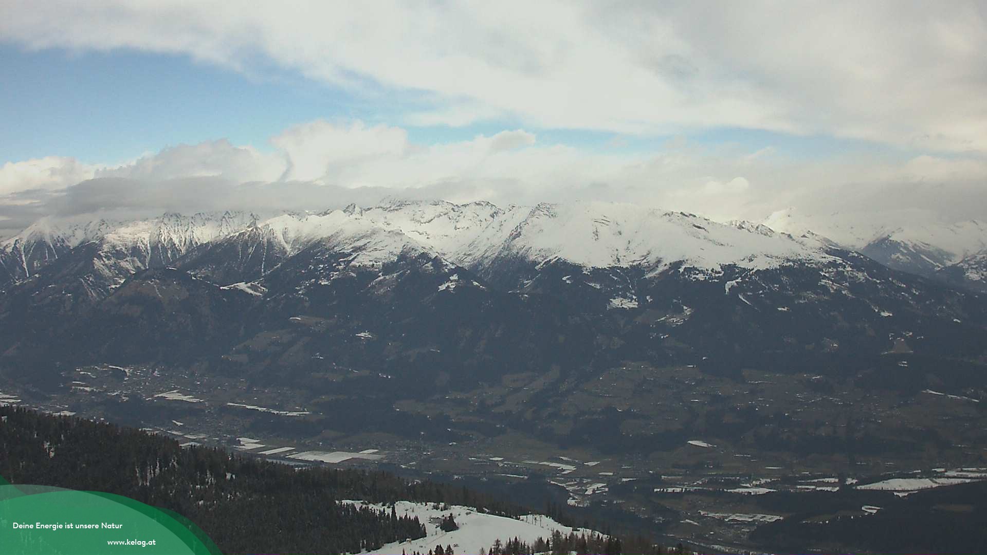 Archiv Foto Webcam Blick über das Mölltal