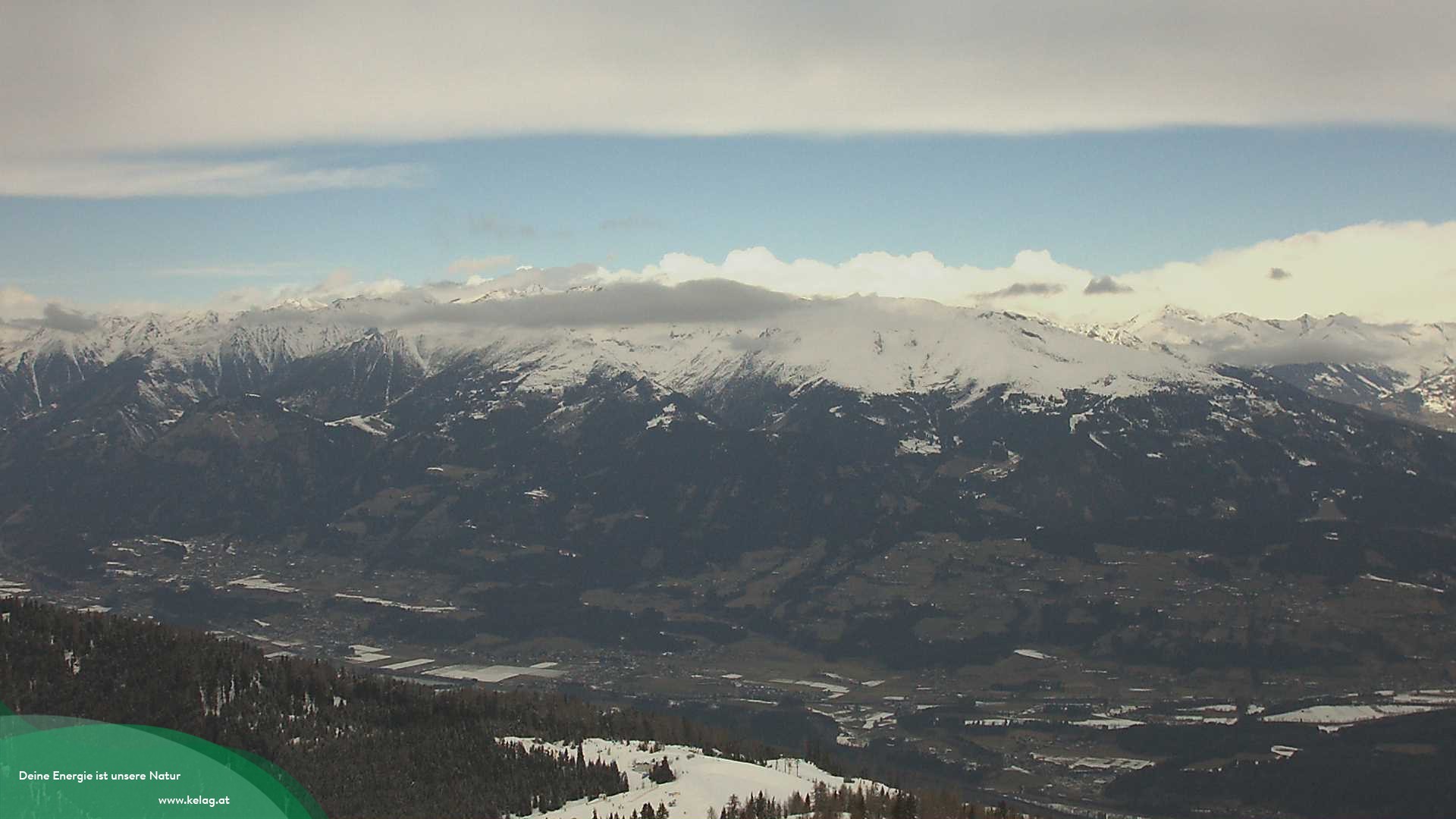 Archiv Foto Webcam Blick über das Mölltal