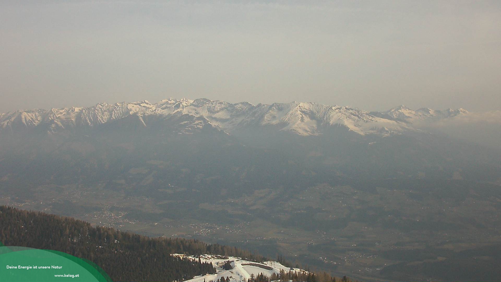 Archiv Foto Webcam Blick über das Mölltal