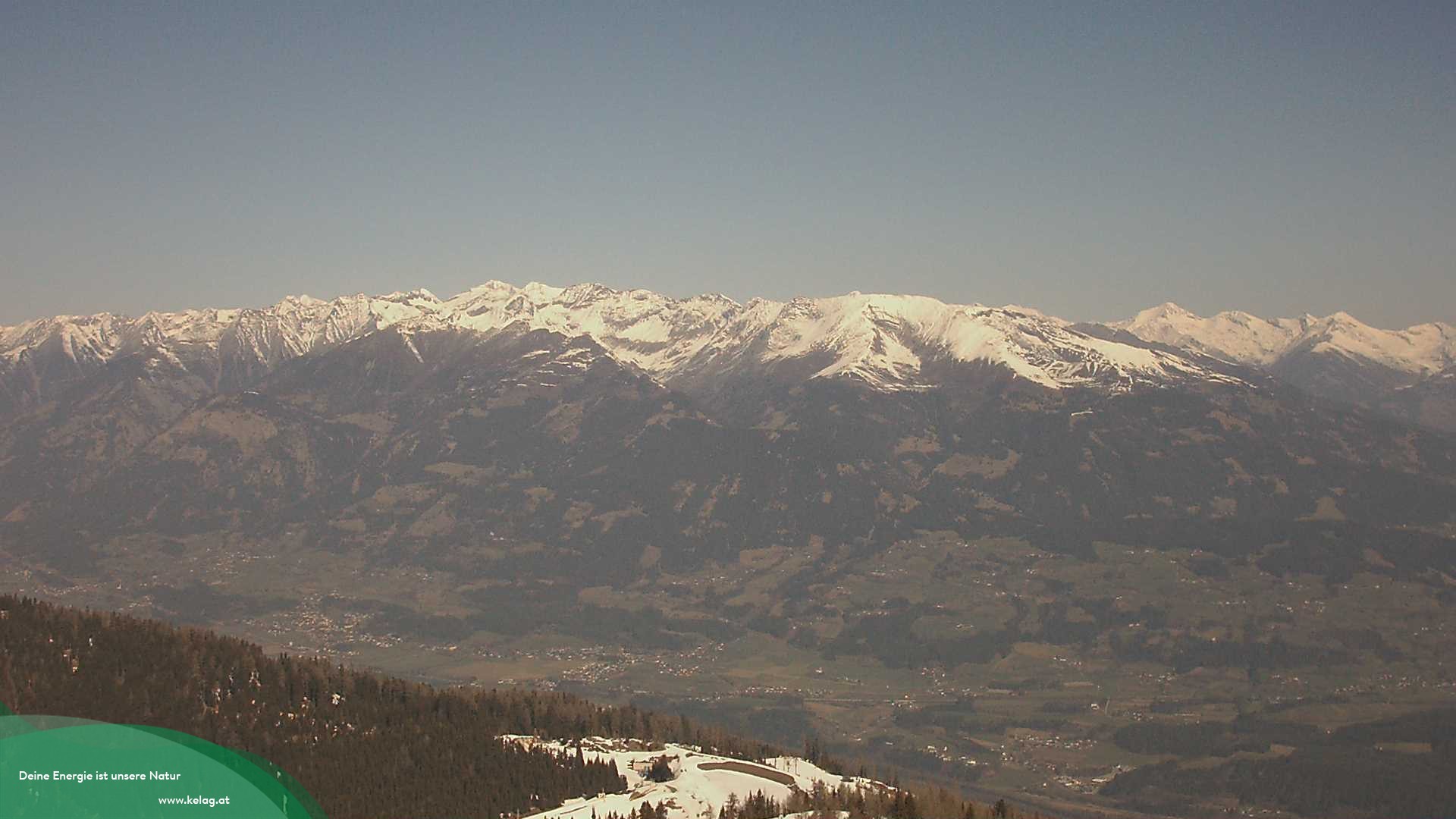 Archiv Foto Webcam Blick über das Mölltal