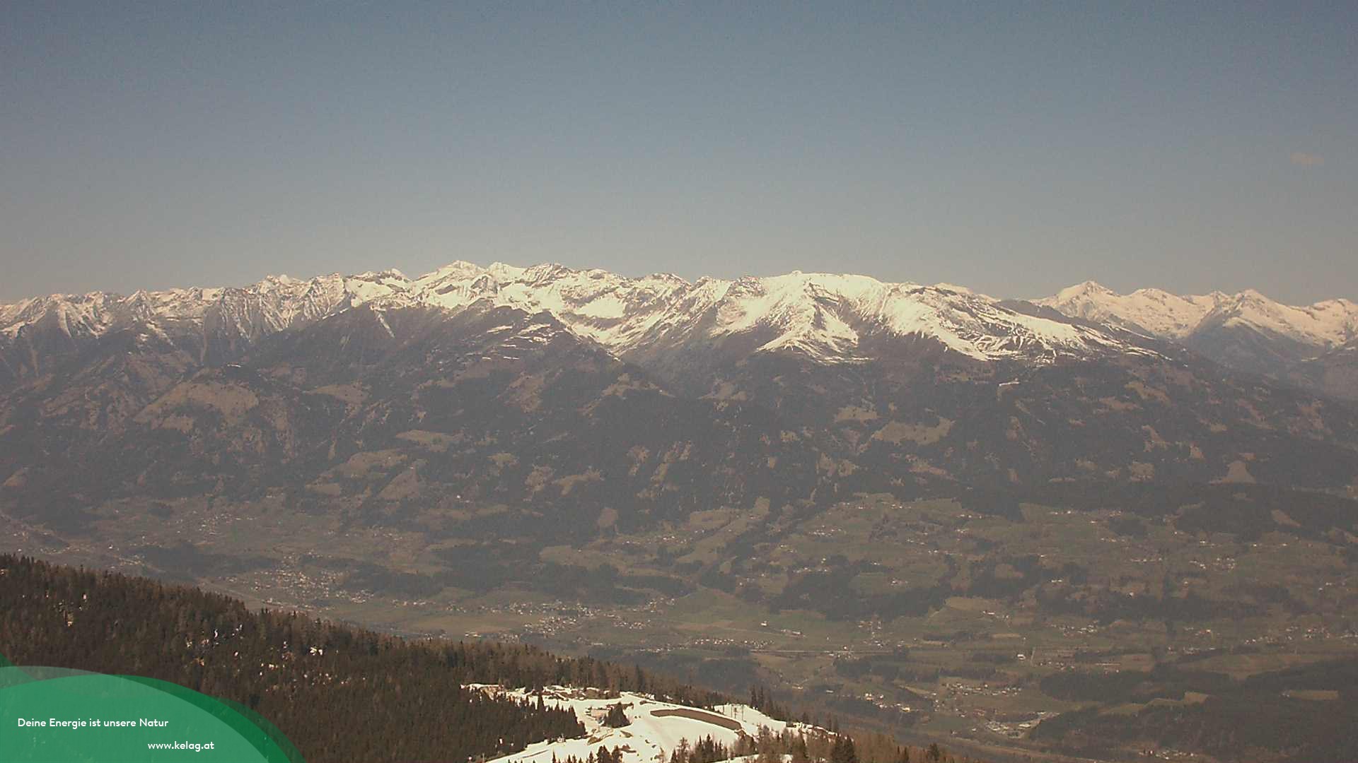 Archiv Foto Webcam Blick über das Mölltal