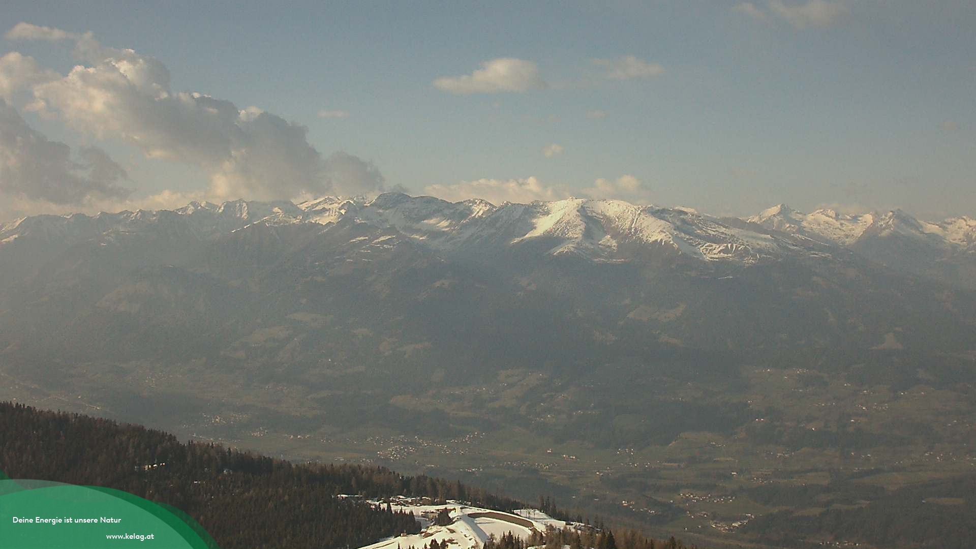 Archiv Foto Webcam Blick über das Mölltal