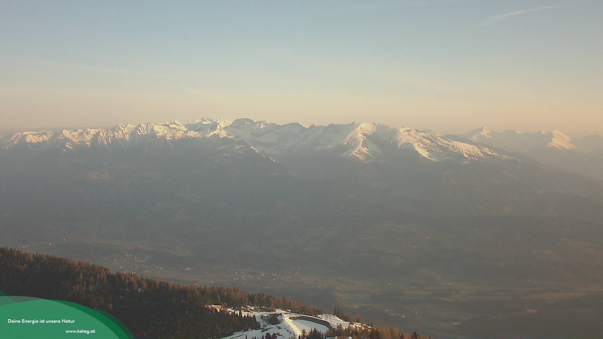 Archiv Foto Webcam Blick über das Mölltal