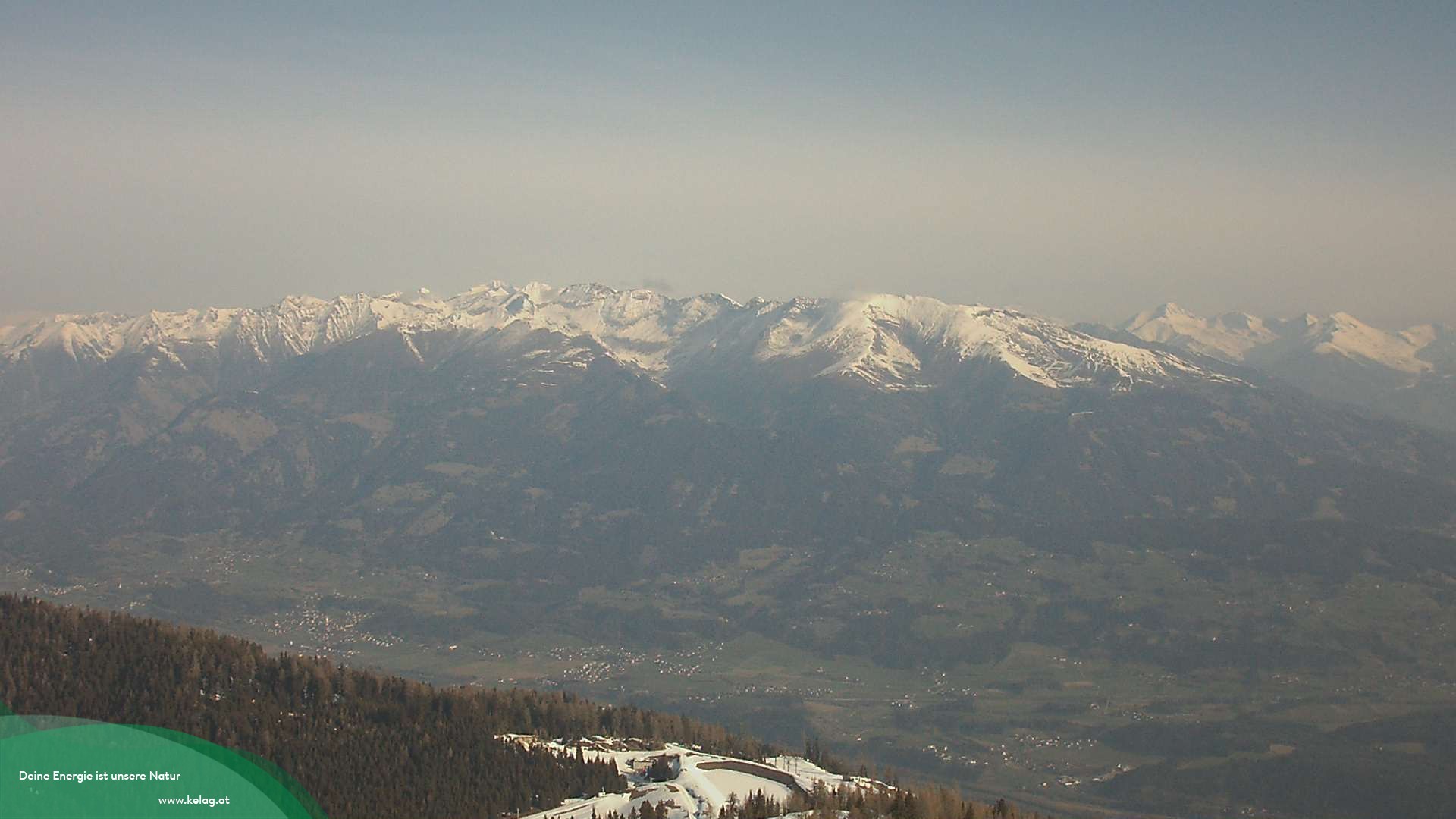 Archiv Foto Webcam Blick über das Mölltal