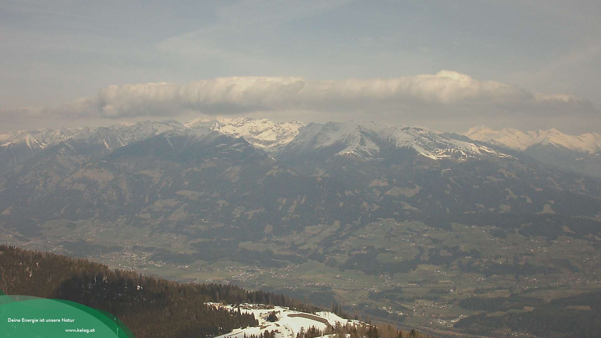 Archiv Foto Webcam Blick über das Mölltal