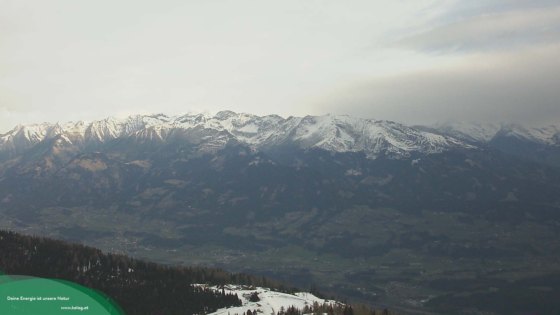 Archiv Foto Webcam Blick über das Mölltal