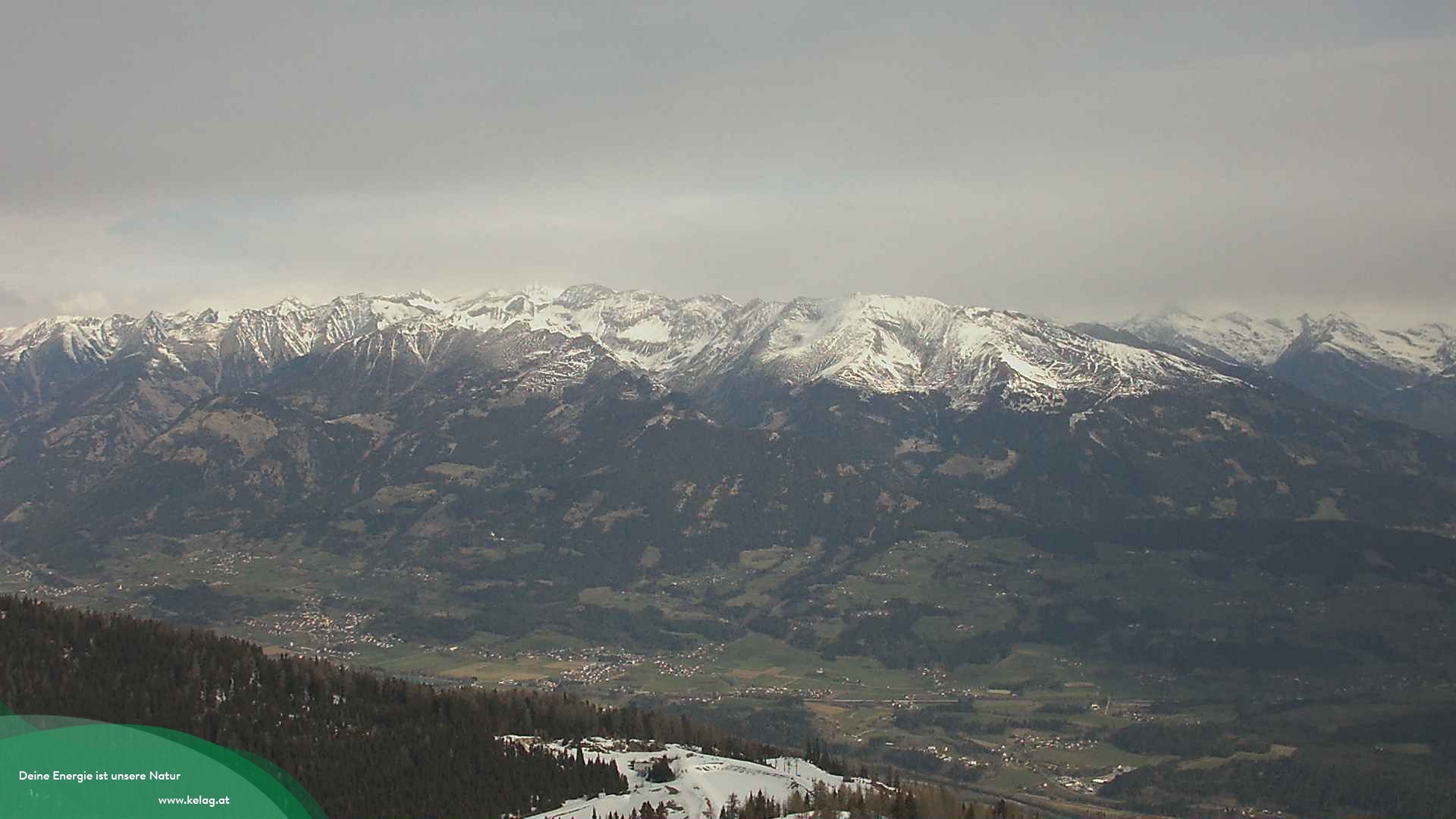 Archiv Foto Webcam Blick über das Mölltal